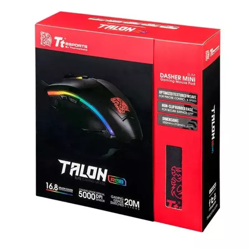 Muis Thermaltake TALON ELITE RGB USB Type-A