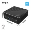 MSI Cubi N ADL-006DE Intel® N N200 4 GB DDR4-SDRAM 128 GB SSD Windows 11 Pro mini-pc zwart