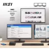 MSI Cubi N ADL-006DE Intel® N N200 4 GB DDR4-SDRAM 128 GB SSD Windows 11 Pro mini-pc zwart