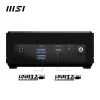 MSI Cubi N ADL-006DE Intel® N N200 4 GB DDR4-SDRAM 128 GB SSD Windows 11 Pro mini-pc zwart