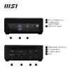 MSI Cubi N ADL-006DE Intel® N N200 4 GB DDR4-SDRAM 128 GB SSD Windows 11 Pro mini-pc zwart