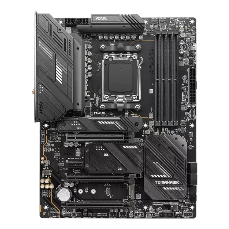 MSI MAG X670E TOMAHAWK WIFI moederbord AMD X670 socket AM5 ATX