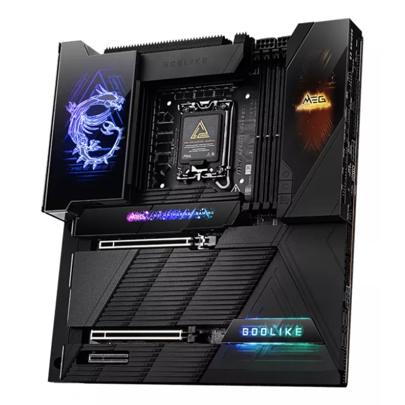 Moederbord MSI MEG Z890 GODLIKE - Z890-chipset, LGA1851-socket, Extended ATX