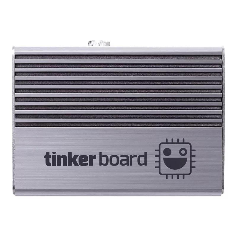 Computerbehuizing ASUS Tinker Fanless – aluminium, zilver, passief gekoelde behuizing