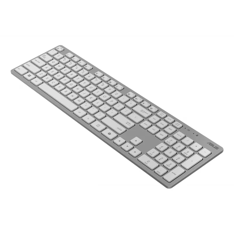 Draadloze toetsenbord- en muisset ASUS W5000 Russische layout wit