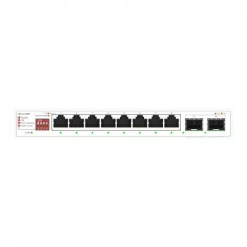 Unmanaged Ethernet-switch ASUS QG-U1080 — 8 × 2,5G RJ-45-poorten, MAC 16K, wit, 12V