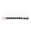 Unmanaged Ethernet-switch ASUS QG-U1080 — 8 × 2,5G RJ-45-poorten, MAC 16K, wit, 12V