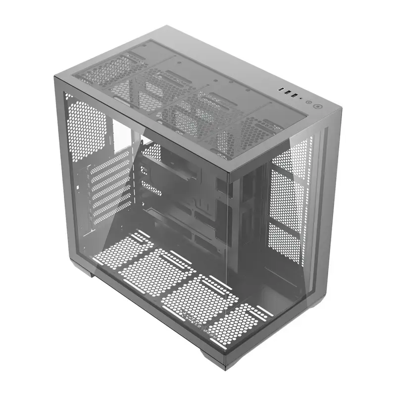 Computerbehuizing Darkflash C280 (zwart) met 7 voorgeïnstalleerde ventilatoren