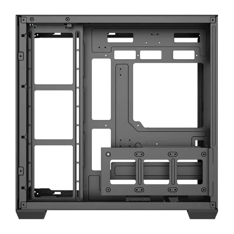 Computerbehuizing Darkflash C280 (zwart) met 7 voorgeïnstalleerde ventilatoren