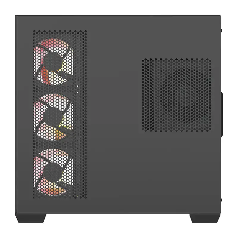 Computerbehuizing Darkflash C280 (zwart) met 7 voorgeïnstalleerde ventilatoren