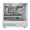 Computerbehuizing Darkflash DS950 (wit) met 6 voorgeïnstalleerde ventilatoren