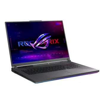 ASUS ROG Strix G18 G814PP-S8014W AMD Ryzen™ 9 8940HX laptop 45,7 cm (18 inch) WUXGA 32 GB DDR5-SDRAM 1 TB SSD NVIDIA GeForce RTX 5070 Wi-Fi 6E (802.11ax) Windows 11 Home Duits zwart, grijs