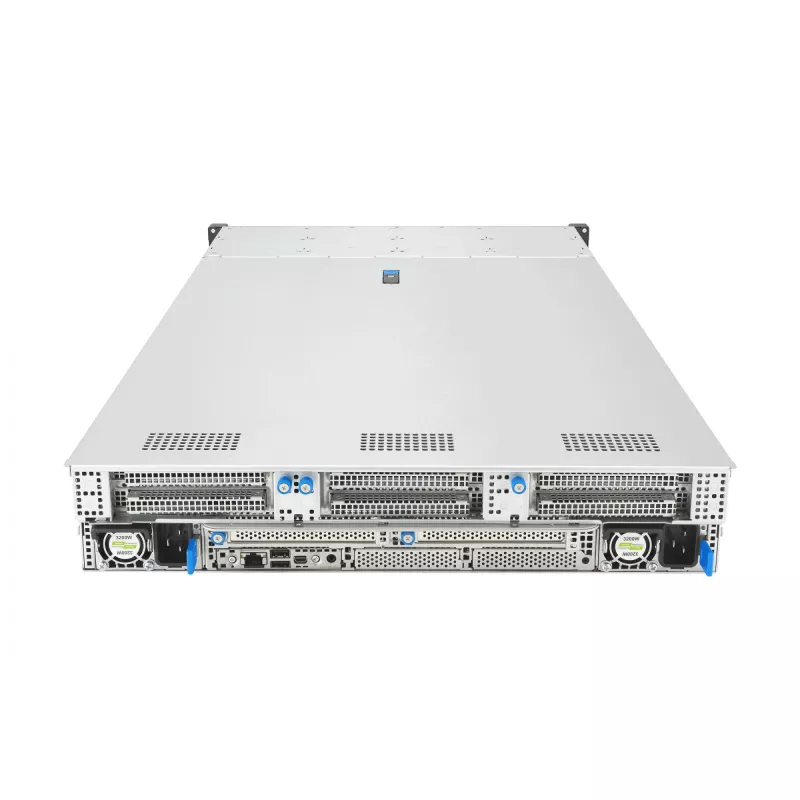ASUS RS720A-E13-RS8U Socket SP5 rack (2U) zwart, zilver