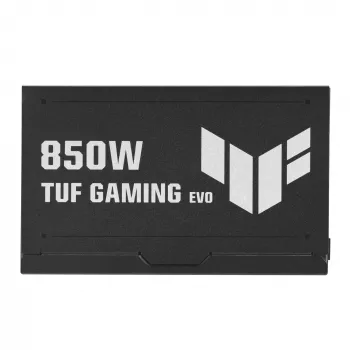 Voeding ASUS TUF-GAMING-850G-EVO 850W ATX 80 PLUS Gold 20+4-pins, 1 ventilator, zwart