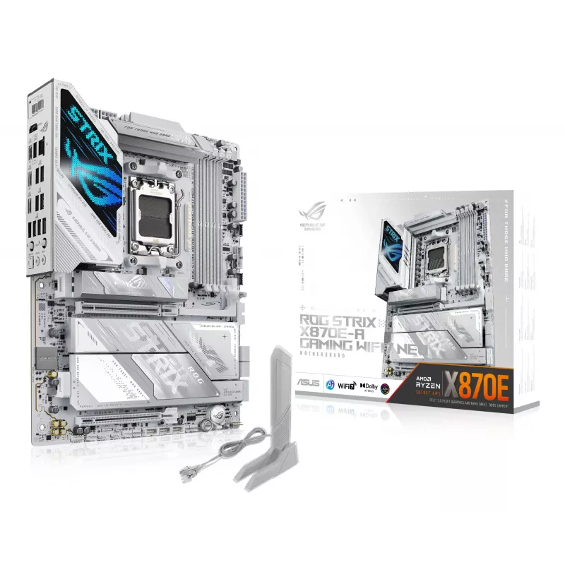 Moederbord ASUS ROG STRIX X870E-A GAMING WIFI7 NEO — AMD X870E, socket AM5, ATX, DDR5, 4 DIMM, 256 GB