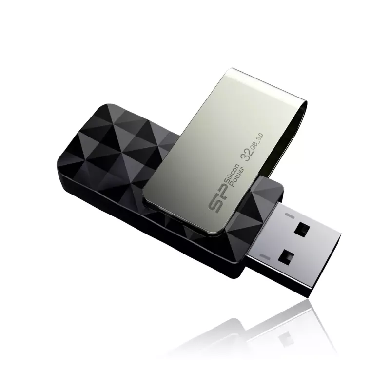USB-stick Silicon Power Blaze B30 32 GB, USB Type-A 3.2 Gen 1, zwart