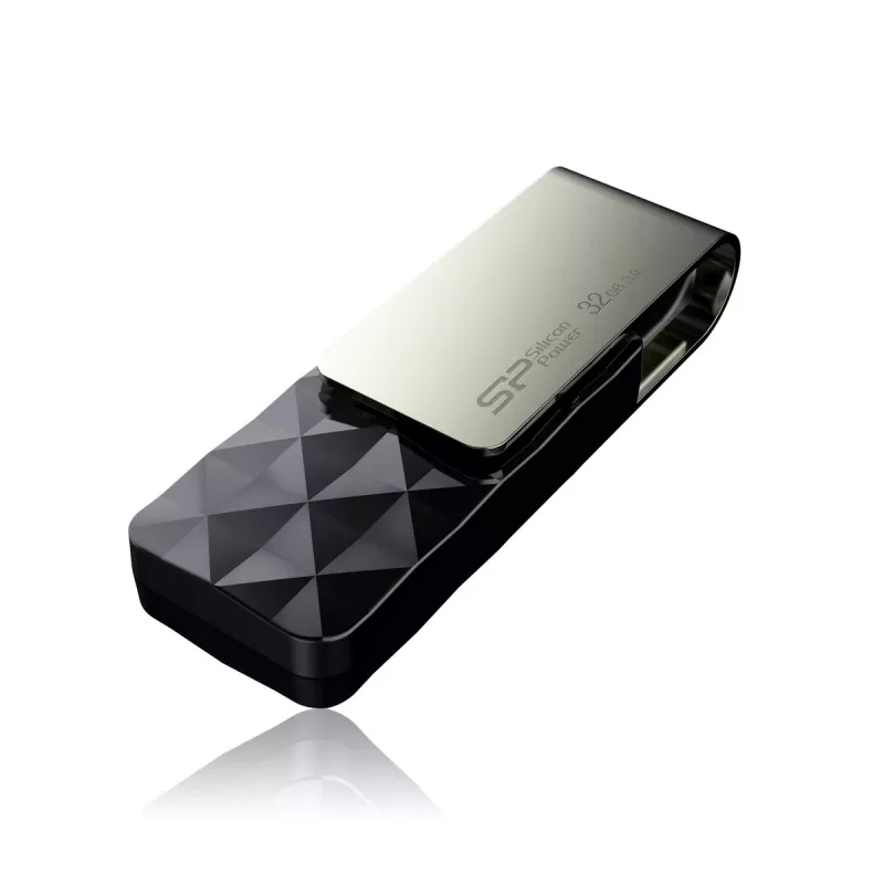 USB-stick Silicon Power Blaze B30 32 GB, USB Type-A 3.2 Gen 1, zwart