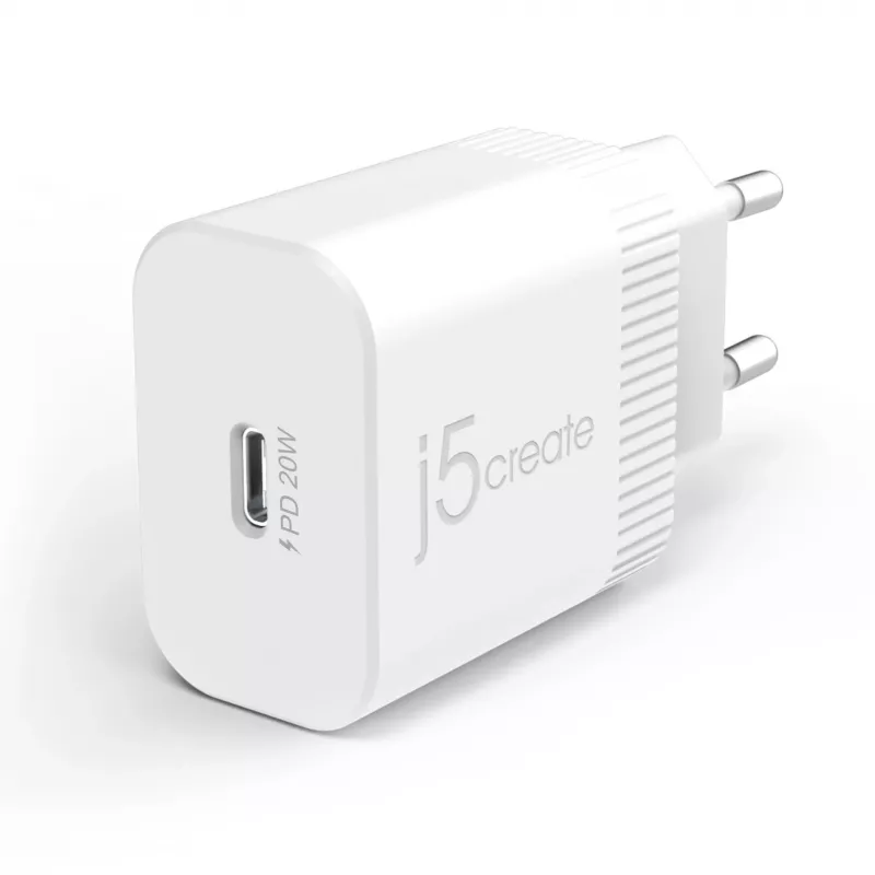 Wandlader j5create JUP1420 20W PD USB-C indoor AC 100-240V