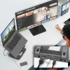 j5create JTS327 Multi-Angle 4K Docking Stand, laptopstandaard, grijs, aluminium, 40,6 cm (16 inch), 4 kg, Windows-laptop / Mac