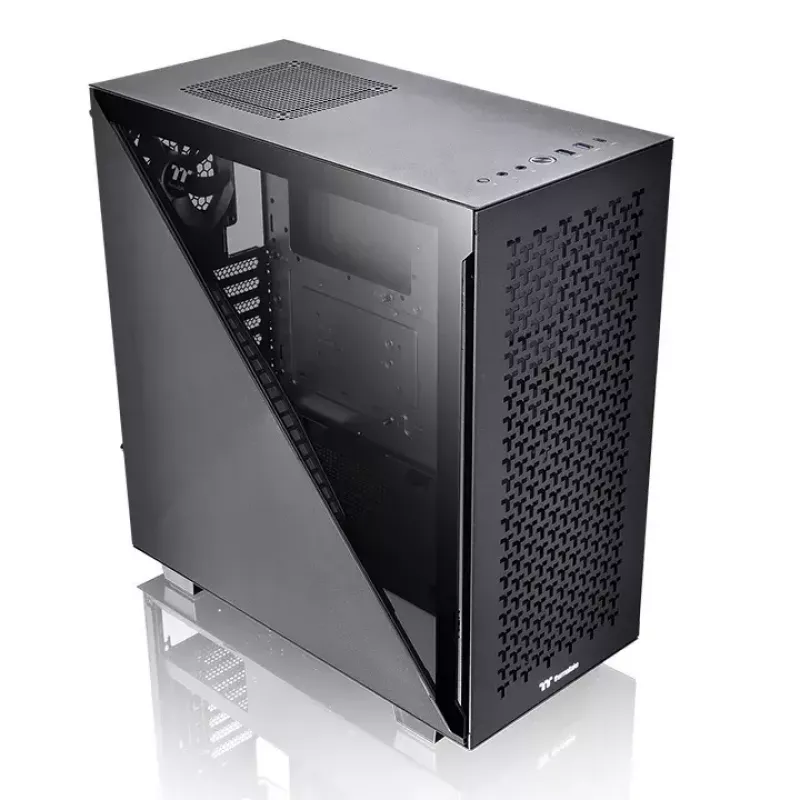 PC-behuizing Thermaltake Divider 300 TG Air Midi Tower zwart
