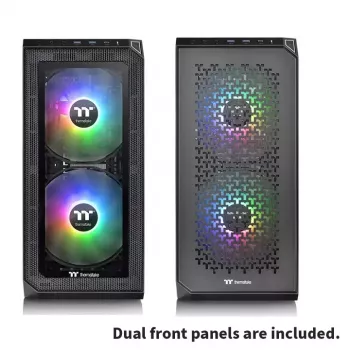 PC-behuizing Thermaltake View 300 MX Midi Tower zwart