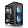 PC-behuizing Thermaltake View 300 MX Midi Tower zwart