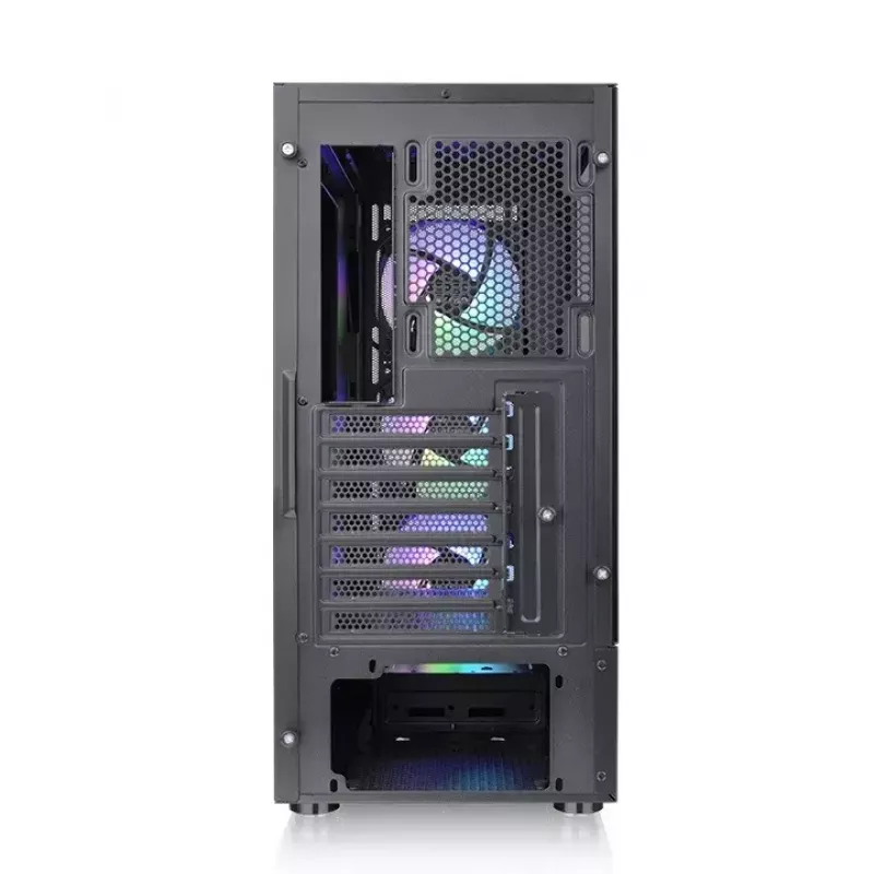 PC-behuizing Thermaltake S200 TG ARGB Midi Tower zwart