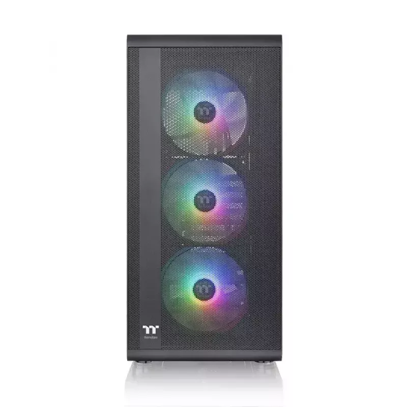 PC-behuizing Thermaltake S200 TG ARGB Midi Tower zwart