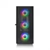 PC-behuizing Thermaltake H570 TG ARGB Midi Tower zwart