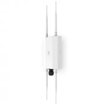 Draadloos access point EnGenius Fit6 2×2 outdoor — dual-band 2,4/5 GHz, 1774 Mbit/s, PoE, 2,5GbE LAN, 4 antennes, wit