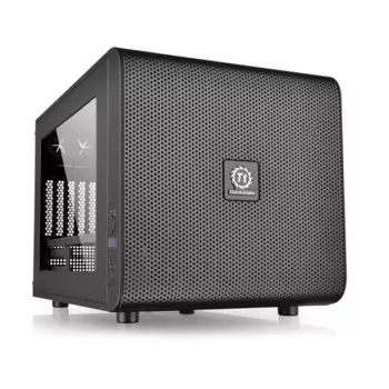 PC-behuizing Thermaltake Core V21 Cube zwart