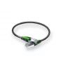 Netwerkkabel Zyxel ACCESSORY-ZZ0109F Cat6a RJ-45–RJ-45 zwart 0,18 m