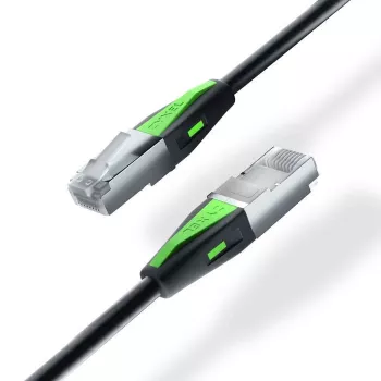 Netwerkkabel Zyxel ACCESSORY-ZZ0109F Cat6a RJ-45–RJ-45 zwart 0,18 m