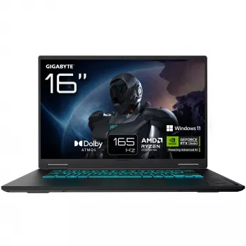 Laptop GIGABYTE GAMING A16 3VHK3DE894SH 16 inch AMD Ryzen 7 260 16GB 1TB NVIDIA GeForce RTX 5060 Windows 11 Home