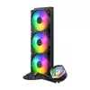 Vloeistofkoelingsset Cooler Master MasterLiquid 360 ATMOS 12 cm zwart