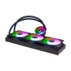 Vloeistofkoelingsset Cooler Master MasterLiquid 360 ATMOS 12 cm zwart