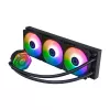 Vloeistofkoelingsset Cooler Master MasterLiquid 360 ATMOS 12 cm zwart