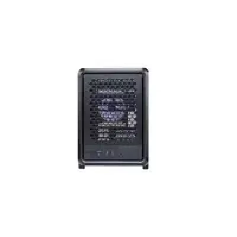 Computerbehuizing Cooler Master MasterFrame 400 Mesh zwart mATX met transparant zijpaneel en 1x 120mm ARGB-ventilator