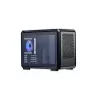 Computerbehuizing Cooler Master MasterFrame 400 Mesh zwart mATX met transparant zijpaneel en 1x 120mm ARGB-ventilator