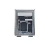 Computerbehuizing Cooler Master MasterFrame 400 Mesh zilver, mATX, transparant zijpaneel, 1x 120 mm ARGB-ventilator