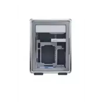 Computerbehuizing Cooler Master MasterFrame 400 Mesh zilver, mATX, transparant zijpaneel, 1x 120 mm ARGB-ventilator