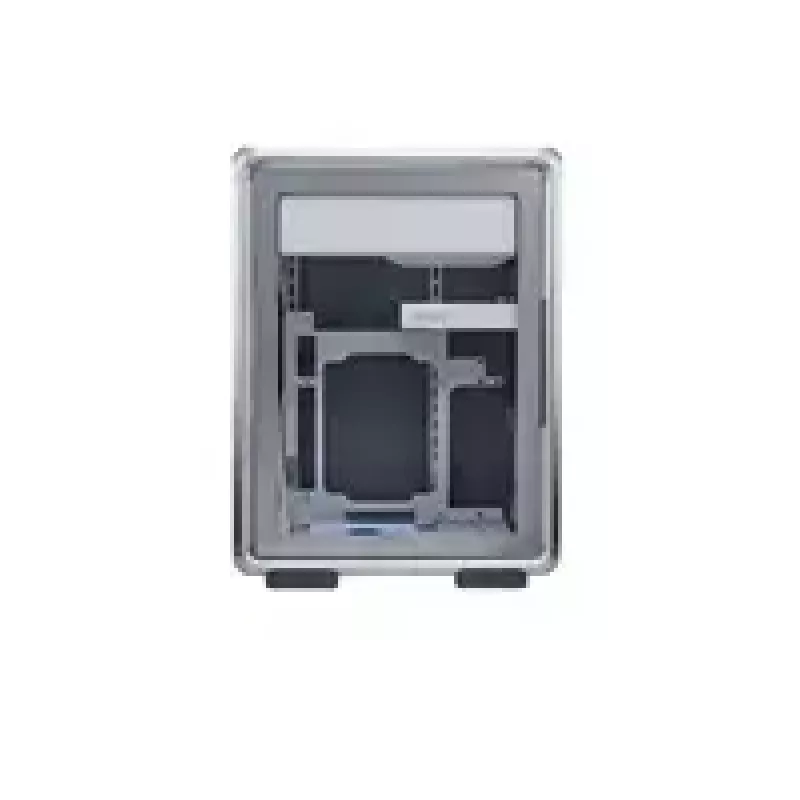 Computerbehuizing Cooler Master MasterFrame 400 Mesh zilver, mATX, transparant zijpaneel, 1x 120 mm ARGB-ventilator