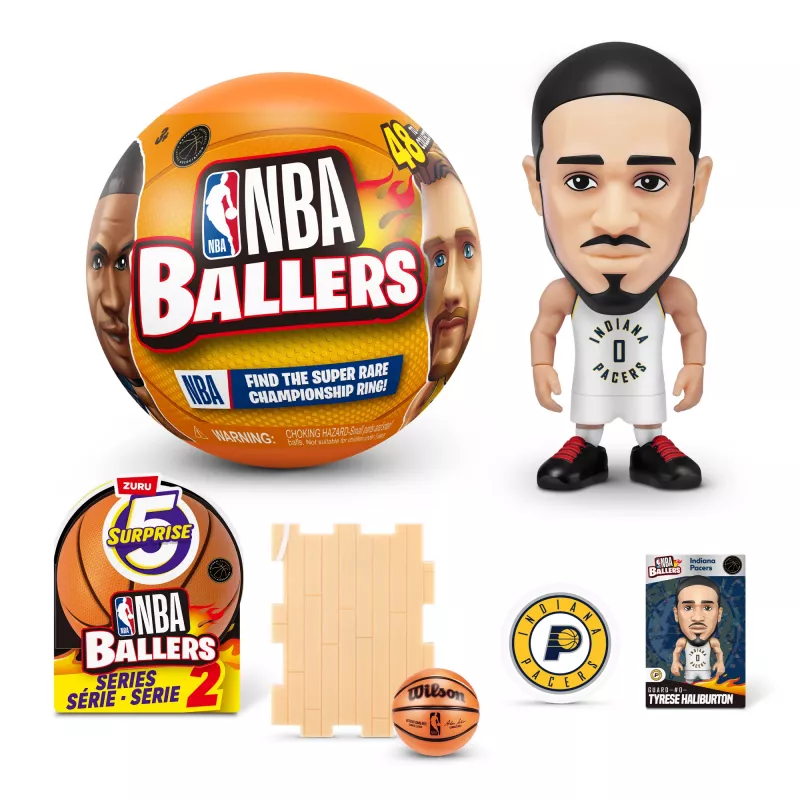 5 Surprise NBA Ballers serie 2, 3 jaar, meerkleurig