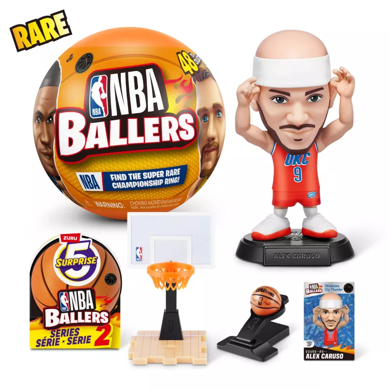 5 Surprise NBA Ballers serie 2, 3 jaar, meerkleurig