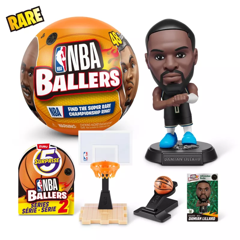 5 Surprise NBA Ballers serie 2, 3 jaar, meerkleurig
