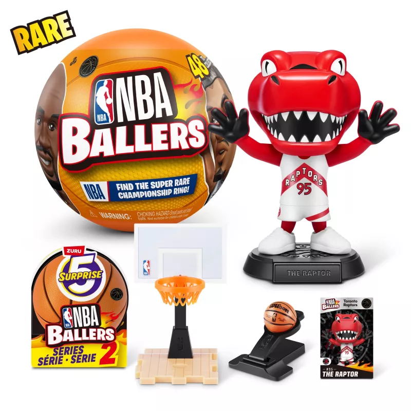 5 Surprise NBA Ballers serie 2, 3 jaar, meerkleurig