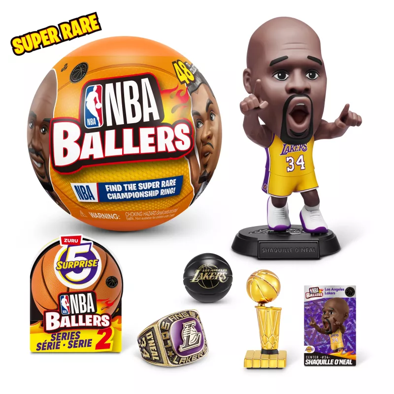 5 Surprise NBA Ballers serie 2, 3 jaar, meerkleurig