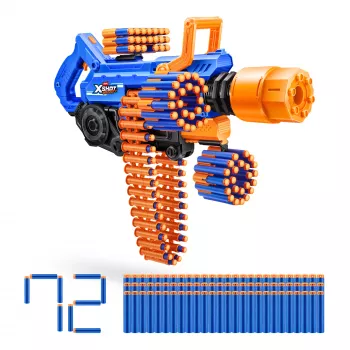 Speelgoed dartblaster Zuru XSHOT Insanity — Smoke N Barrel, inclusief 72 schuimpijlen