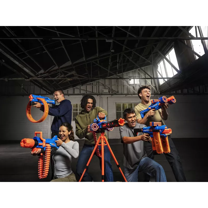 Speelgoed dartblaster Zuru XSHOT Insanity — Smoke N Barrel, inclusief 72 schuimpijlen