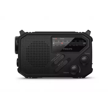 Draagbare radio Philips TAR1609/00 analoog & digitaal AM FM zwart